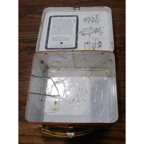 Vintage 1968 Aladdin Industries Gentle Ben Metal Lunchbox w/ Thermos - Picture 5 of 5